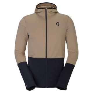 Compra toast-beige-black SCOTT HOODY DEFINED LIGHT UOMO SECONDO STRATO LEGGERO TRASPIRANTE - DISPONIBILE IN VARI COLORI