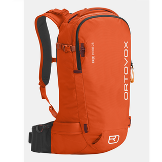 Compra hot-orange ORTOVOX FREE RIDER 28 ZAINO LEGGERO E VERSATILE DA FREERIDE E SCIALPINISMO - DISPONIBILE IN 4 COLORI