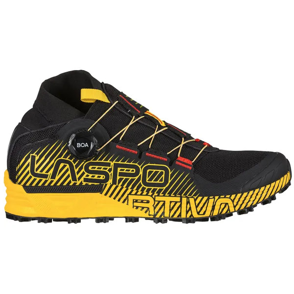 LA SPORTIVA CYKLON UOMO SCARPA DA TRAIL RUNNING CON ALLACCIATURA BOA® Fit System Colore Black/Yellow