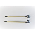 POLYPLASTIC COPPIA BRACCETTI A SCATTO POLYFIX DX/SX CON MANIGLIE 300/400MM