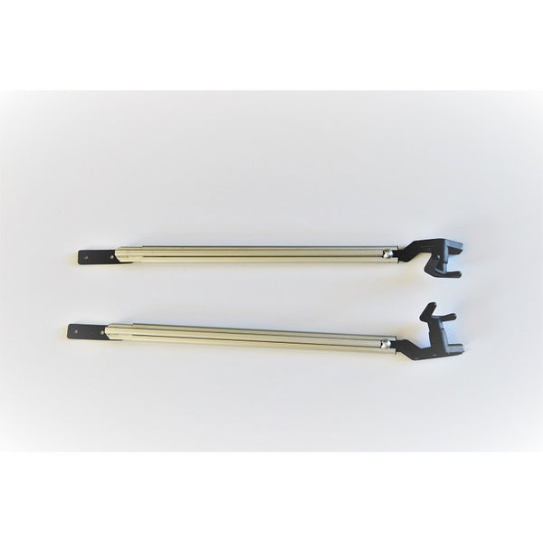 POLYPLASTIC COPPIA BRACCETTI A SCATTO POLYFIX DX/SX CON MANIGLIE 300/400MM