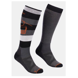 ORTOVOX FREE RIDE LONG SOCKS CALDI CALZETTONI IN LANA MERINO TRASPIRANTI E RINFORZATI - DISPONIBILI IN VARI COLORI STAGIONE 22/23