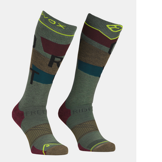 ORTOVOX FREERIDE LONG SOCKS COZY UOMO CALZETTONI DA SCI E FREERIDE IN LANA MERINO - DISPONIBILE IN 3 COLORI