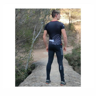 SPHERE PRO BASHI PANTALONE LUNGO INVERNALE UNISEX MORBIDO E TRASPIRANTE DA RUNNING - COLORE: NERO - NUOVI ARRIVI 23/24