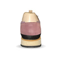 LOMER BIO NATURALE CANVAS 2.0 SCARPA BASSA DONNA IN PELLE MADE IN ITALY IN SUOLA VIBRAM- COLORE: BROWN ROSE