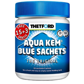 THETFORD AQUA KEM BLUE SACHETS 15+3 BUSTINE DISGREGANTE WC