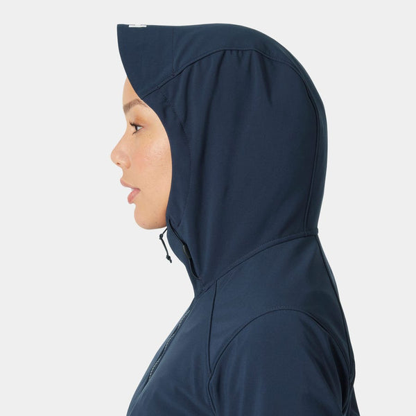 HELLY HANSEN W PARAMOUNT HOOD SOFTSHELL JKT DONNA