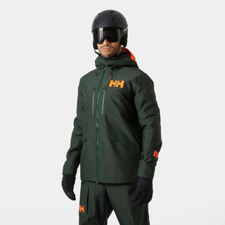 Compra dark-jungle HELLY HANSEN GARIBALDI 2.0 INSULATED SKI JACKET UOMO - DISPONIBILE IN 2 COLORI