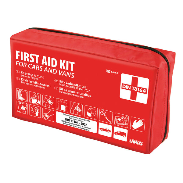 LAMPA FIRST AID KIT KIT PRONTO SOCCORSO PER AUTO E FURGONI