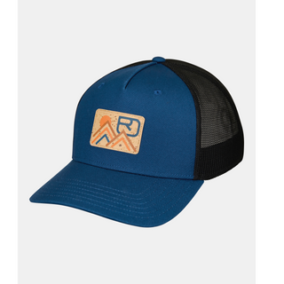 ORTOVOX CORKY TRUCKER CAP CAPPELLINO CON VISIERA CASUAL IN COTONE BIOLOGICO PER L'ESTATE - COLORE: PETROL BLUE - NUOVI ARRIVI SS24