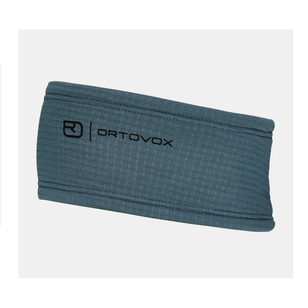 ORTOVOX FLEECE GRID HEADBAND FASCIA UNISEX LEGGERA IN PILE E LANA MERINO - DISPONIBILE IN 3 COLORI
