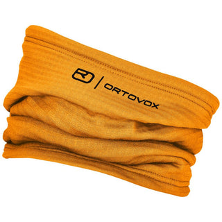 Compra autumn-leaves ORTOVOX FLEECE GRID NECKWARMER SCALDACOLLO TUBOLARE UNISEX MISTO LANA MERINO - DARK ARCTIC GREY