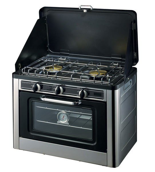 CAMP4 Cucina a gas da campeggio con forno 540 x 300 x 300 x H460 mm