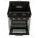 CAMP4 Cucina a gas da campeggio con forno 540 x 300 x 300 x H460 mm