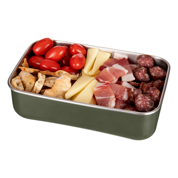 SALEWA PUEZ STAINLESS STEEL LUNCH BOX PORTAPRANZO IN ACCIAIO INOSSIDABILE - DISPONIBILE IN 2 COLORI
