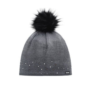 EISBAR Dip Dye Lux Crystal MÜ CALDO BERRETTO INVERNALE IN MISTO LANA MERINO - COLORE: NERO/GRIGIO