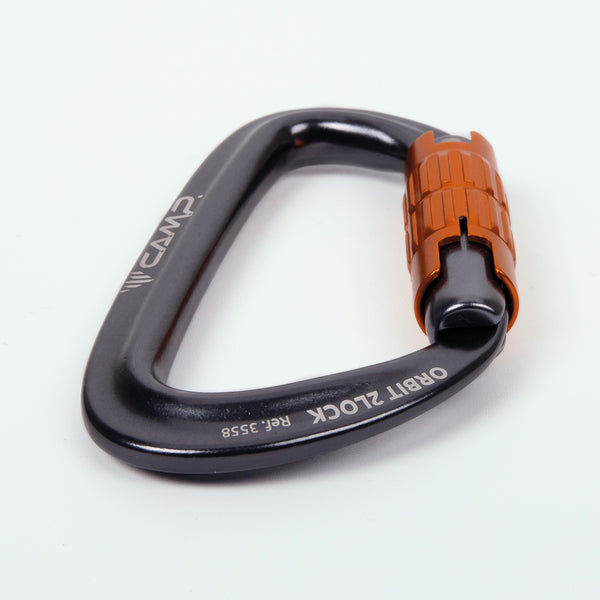 CAMP ORBIT 2LOCK Moschettone a chiusura automatica estremamente compatto e leggero