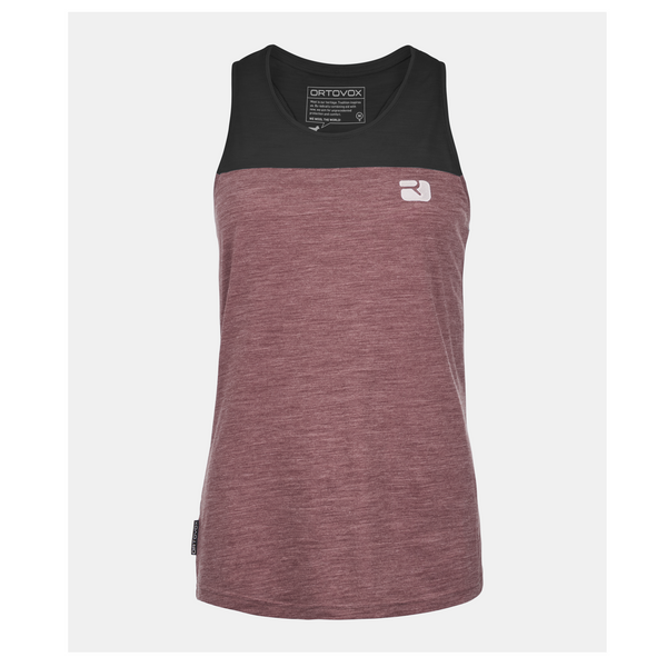 ORTOVOX 150 COOL LOGO TOP W Canotta donna tecnica in lana merino