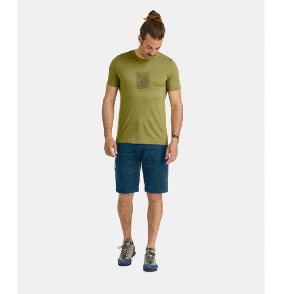 ORTOVOX 120 COOL TEC MTN CUT T-SHIRT UOMO LEGGERA IN LANA MERINO - DISPONIBILE IN 2 COLORI