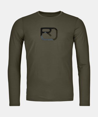 Compra dark-wild-herbs ORTOVOX 150 COOL MTN SILHOUETTE LS MAGLIA MANICHE LUNGHE IN LANA MERINO