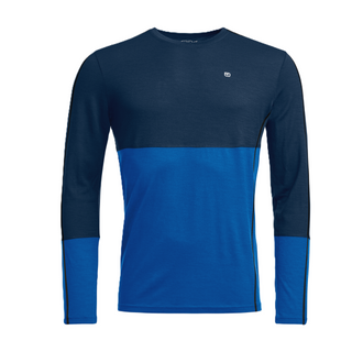 Compra deep-ocean ORTOVOX 185 ROCK'N'WOOL LONG SLEEVE UOMO MAGLIA INTIMA IN 100% LANA MERINO - DISPONIBILE IN VARI COLORI!