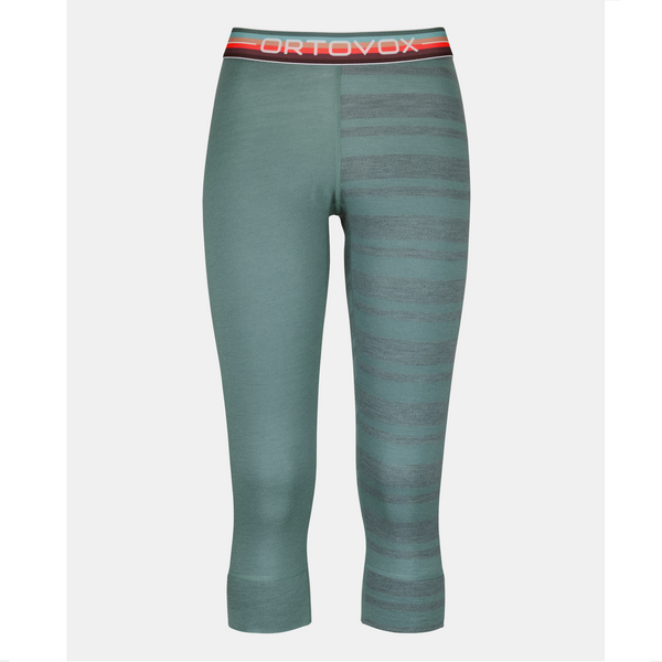 ORTOVOX 185 ROCK'N WOOL SHORT PANTS PANTALONI INTIMO DONNA 3/4 IN LANA MERINO DISPONIBILE IN DUE COLORI