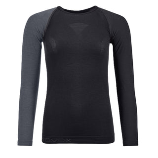 ORTOVOX 120 COMP LIGHT LONG SLEEVE DONNA MAGLIA INTIMA IN LANA MERINO - DISPONIBILE IN 2 COLORI