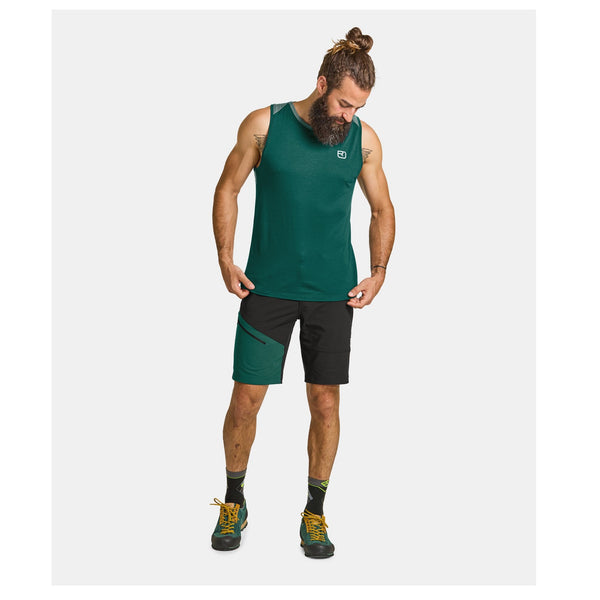 120 ORTOVOX TEC FAST MOUNTAIN TOP M CANOTTA UOMO SPALLA LARGA IN LANA MERINO - DISPONIBILE IN 2 COLORI