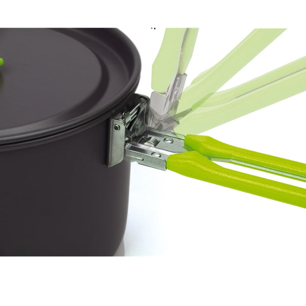 CAMP4 ELITE SET PENTOLE 5PZ DA CAMPEGGIO PORTATILI E LEGGERE