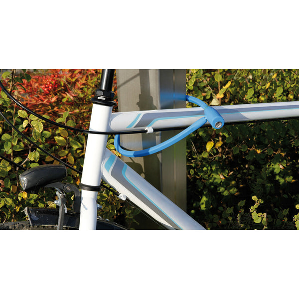 LAMPA SILICON-LOCK Cavo antifurto in acciaio Ø 10 mm - 60 cm