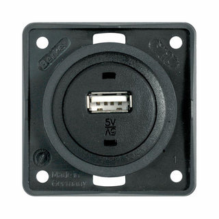 PRESA BERKER USB 5V 1A GRIGIA