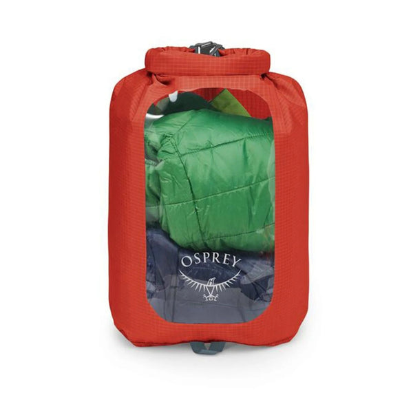 OSPREY DRY SACK WITH WINDOW SACCA STAGNA IMPERMEABILE CON FINESTRA - DISPONIBILE IN 2 LI
