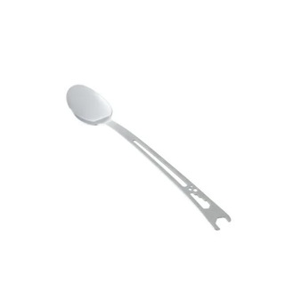 MSR ALPINE LONG TOOL SPOON Cucchiaio extra lungo con strumento di manutenzione del fornello integrato.