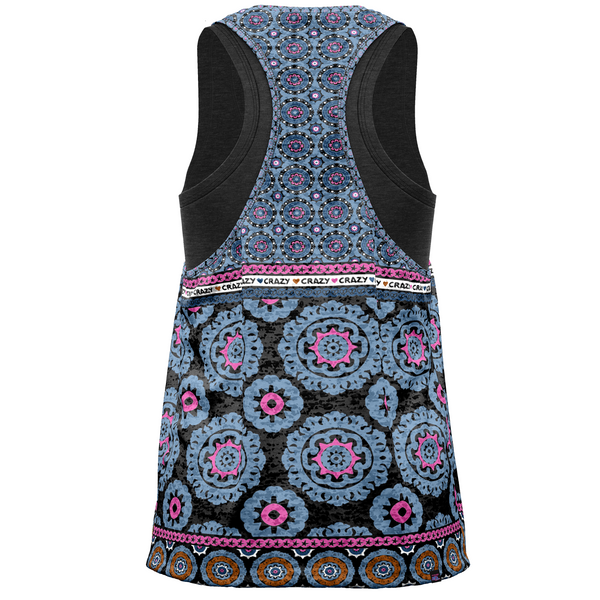 CRAZY TOP AMARILLYS CANOTTA DONNA Colore Shibori