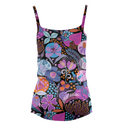 CRAZY TOP SHINY CANOTTA DONNA Colore Dardik Black