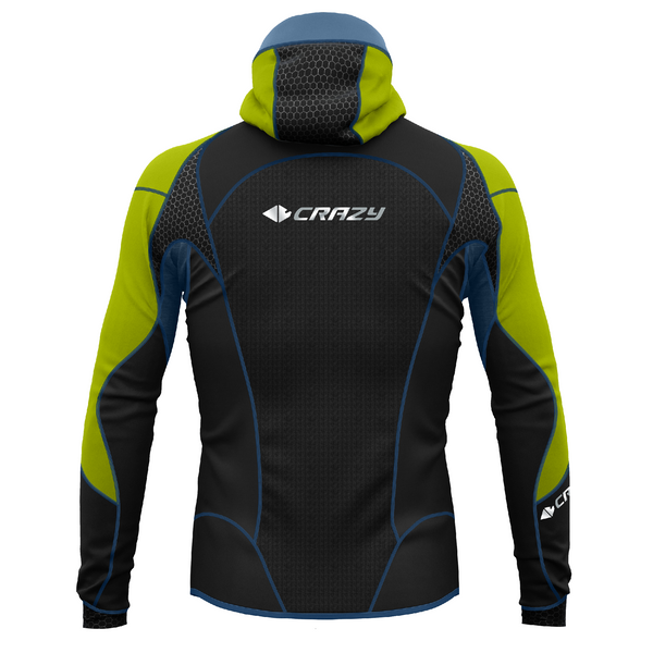 CRAZY JKT AVENGER LIGHT GIACCA SOFTSHELL ANTIVENTO TRASPIRANTE IDEALE PER TREKKING E ALPINISMO - SS24 - FANTASIA LIKEN