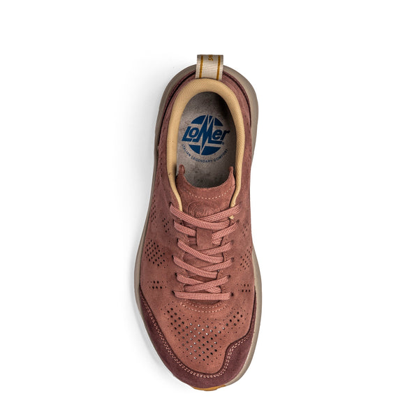 LOMER VITALITY FIT AIR SCARPA BASSA DONNA DA CAMMINATA E TEMPO LIBERO IN SUOLA VIBRAM - COLORE: BROWN ROSE
