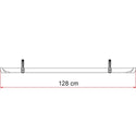 FIAMMA RAIL QUICK 128 CANALINA PORTABICI - DISPONIBILE IN 2 COLORI