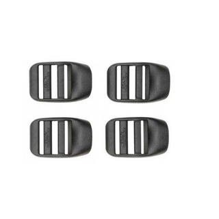 FERRINO RICAMBIO ZAINO FIBBIA PASSANTE 3 LUCI 25mm  CONFEZIONE DA 4 PZ
