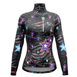 CRAZY PULL FALLS MAGLIA TECNICA SECONDO STRATO TRASPIRANTE DA ALPINISMO/SKI TOURING - BLACK/ZEBRA - NUOVI ARRIVI STAGIONE 23/34