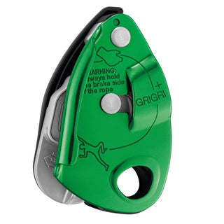 Compra green PETZL GRIGRI+ NUOVO MODELLO ASSICURATORE CON BLOCCAGGIO ASSISTITO - DISPONIBILE IN 3 COLORI