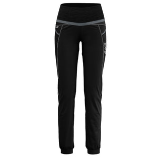 CRAZY PANT EXIT PANTALONE/LEGGINS DONNA IN PILE TRASPIRANTE - COLORE BLACK - NUOVI ARRIVI STAGIONE 23/24
