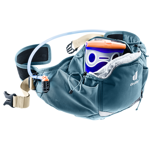 DEUTER PULSE PRO 5 MARSUPIO COMODO E SPAZIOSO IDEALE PER BIKE E TEMPO LIBERO - DISPONIBILE IN 2 COLORI