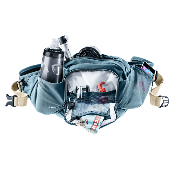 DEUTER PULSE PRO 5 MARSUPIO COMODO E SPAZIOSO IDEALE PER BIKE E TEMPO LIBERO - DISPONIBILE IN 2 COLORI