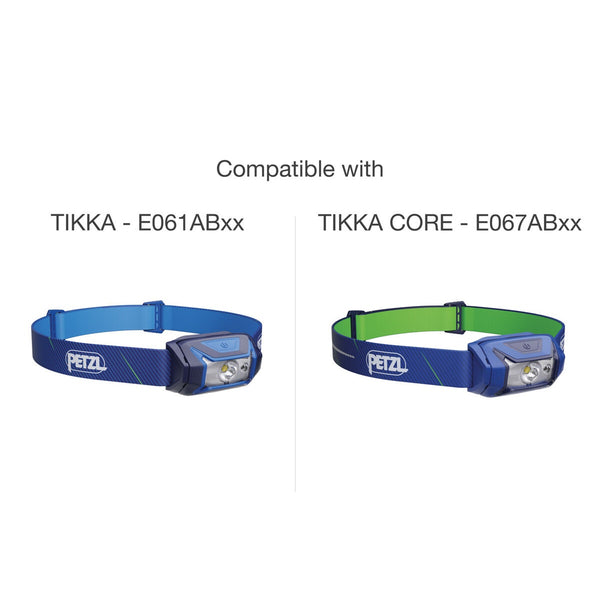 PETZL Fascia elastica di ricambio per lampade frontali MODELLI PETZL TIKKINA, TIKKA e ACTIK