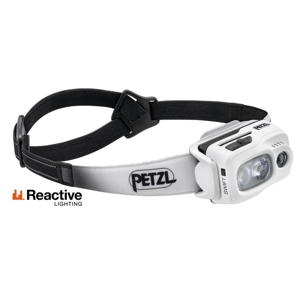 PETZL NUOVA SWIFT RL LAMPADA FRONTALE ULTRAPOTENTE RICARICABILE DA 1100 LUMEN - DISPONIBILE IN 3 COLORI