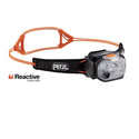 PETZL SWIFT® RL Lampada frontale ultrapotente e ricaricabile, con fascia elastica ultrasottile, dotata della tecnologia REACTIVE LIGHTING. 1200 lumen