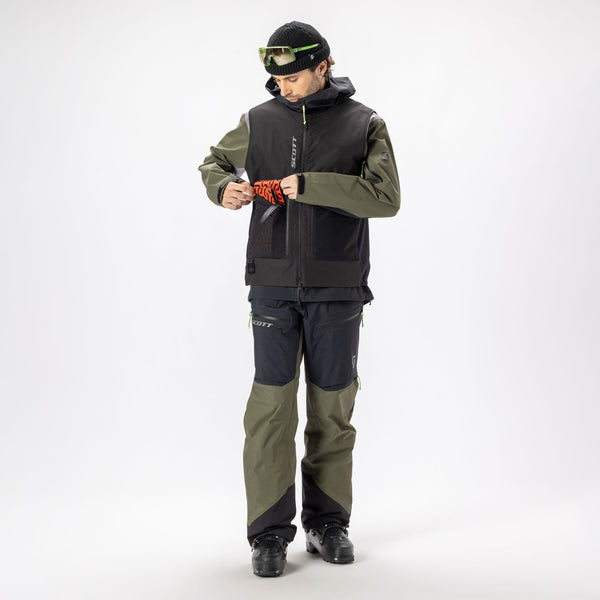 SCOTT EXPLORAIR UTILITY GILET UOMO SOFTSHELL LEGGERMENTE IMBOTTITO