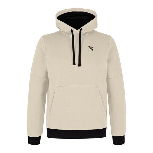 MONTURA LOGO COTTON HOODED SWEATER FELPA UOMO CASUAL IN CALDO COTONE DISPONIBILE IN DUE COLORAZIONI