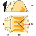 FERRINO TENERE 4 TENDA 4 POSTI 3 STAGIONI